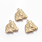 PVD Vacuum Plating 304 Stainless Steel Pendants, Horse Head, Golden, 21.5x19x2mm, Hole: 1.5mm