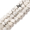 Synthetic Howlite Beads Strands, Star, 4x4.5x2mm, Hole: 0.8mm, about 102pcs/strand, 15.35 inch(39cm)