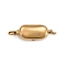 304 Stainless Steel Box Clasps, Golden, 20x8x7mm, Hole: 2.5mm, pin: 1.2mm