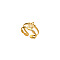 Stainless Steel Open Cuff Finger Rings