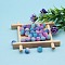 Gradient Color Resin Beads, Round Waxberry Beads, Colorful, 10mm, Hole: 1mm, about 700pcs/250g