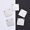 Tarnish Resistant 304 Stainless Steel Links Connectors, Manual Polishing, Stamping Blank Tags, Square, Stainless Steel Color, 15x15x1.8mm