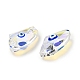 Прозрачные стеклянные бусины GLAA-F121-12F-2