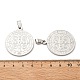 Подвески из нержавеющей стали 304 STAS-C057-01P-B-3