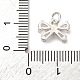 Латунные микро проложить кубического циркония подвески KK-D378-08S-3