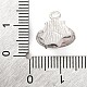 Подвески из сплава кубического циркония с покрытием стойки FIND-Q116-03S-03-3