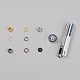 Кольцо латунных проушин DIY-SZC00001-25-3