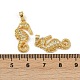 Латунные микро проложить кубического циркония подвески KK-C093-14G-3