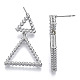 Серьги-гвоздики из латуни KK-N232-106P-NF-3