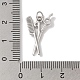 Подвески из латуни и кубического циркония KK-L216-062P-3