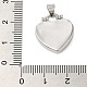 Подвески из латуни и прозрачного циркония с покрытием стойки KK-S372-25P-3