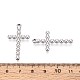 Подвески-кресты из нержавеющей стали 304 STAS-T067-34P-3
