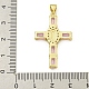 Подвески из кубического циркония с покрытием из латуни KK-U029-01G-03-3