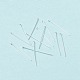 Латунные шпильки с плоской головкой KK-WH0058-03C-S-4