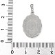 Латунные подвески с ракушкой и соединительным кольцом KK-D533-03P-01-3
