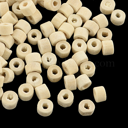 Неокрашенные бусины из натурального дерева WOOD-R253-16-LF-1