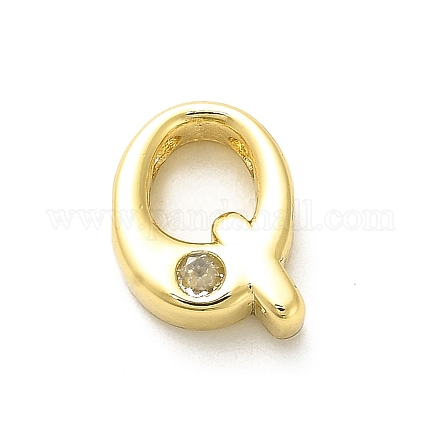 Стойки обшивки латунь кубического циркония бусы KK-L210-008G-Q-1
