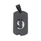 Ion Plating(IP) 304 Stainless Steel Pendants, Manual Polishing, Rectangle with Number, Golden, Num.9, 27.5x14.5x1.5mm, Hole: 3.5mm