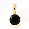 Brass Micro Pave Cubic Zirconia Charms, Cadmium Free & Nickel Free & Lead Free, Flat Round, Real 18K Gold Plated, 12.5x7x6mm, Hole: 3x3.5mm
