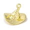 Alloy Pendants, Hat Charms, Golden, 11x14.5x11.5mm, Hole: 1.5mm