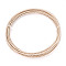 5M 2-Ply Anodized Aluminum Wire, Twisted Round, Bendable Metal Craft Wire, Flexible Craft Wire, for Beading Jewelry Craft Making, PapayaWhip, 3~4mm, about 16.40 Feet(5m)/Roll