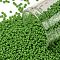TOHO Round Seed Beads, Japanese Seed Beads, (47F) Opaque Frost Mint Green, 15/0, 1.5mm, Hole: 0.7mm, about 15000pcs/50g