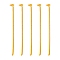 Iron Flat Head Pins, Cadmium Free & Nickel Free & Lead Free, Golden, 30x0.75~0.8mm, about 6730pcs/1000g