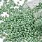 TOHO Round Seed Beads, Japanese Seed Beads, (PF560F) PermaFinish Green Metallic Matte, 11/0, 2.2mm, Hole: 0.8mm, about 1110pcs/10g