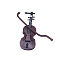 Plastic Musical Instrument Mini Model, Micro Landscape Dollhouse Accessories, Pretending Prop Decorations, Violin, 83mm