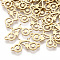 201 Stainless Steel Links connectors, Laser Cut Links, Bicycle, Golden, 20x10x1mm, Hole: 1.4mm