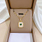 Rectangle with Heart Brass with Rhinestone Pendant Necklaces, with 201 Stainless Steel Dapped Chains, Golden, 18.39 inch(46.7cm)