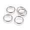 Tarnish Resistant 304 Stainless Steel Open Jump Rings, Stainless Steel Color, 12 Gauge, 20x2mm, Inner Diameter: 16mm, 150pcs/bag