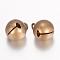 Brass Bell Pendants, Antique Bronze, 15.5x11.5x11.5mm, Hole: 2mm