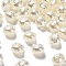 ABS Plastic Beads, Cat, White, 12.5x13x11mm, Hole: 1.8mm, about 431pcs/500g