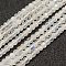 Natural Rainbow Moonstone Beads Strands, Faceted, Rondelle, 3x2mm, Hole: 0.5~0.6mm, about 129~173pcs/strand, 15.5 inch(39.5cm)