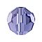 Preciosa® Crystal Beads, Czech Crystal, 451 19 602 Round, 20410 Tanzanite, 3mm, Hole: 0.5mm