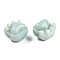 Opaque Resin Beads, Imitation Jade, Cat Claw, Medium Aquamarine, 14x15x13mm, Hole: 1.8mm
