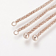 Изготовление браслетов из латуни KK-T014-140RG-2