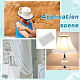 Металлические ленты из полиэстера DIY-WH0542-01B-02-6