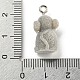 Милые подвески из флокированной смолы RESI-L043-01P-03-3