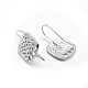Серьги из латуни KK-L184-25P-2