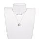Кулоны из латуни с буквами NJEW-JN02584-03-5