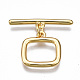 Латуни Переключить застежками KK-T063-100G-NF-1