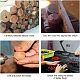 Природных шарики древесины WOOD-OC0001-07A-7