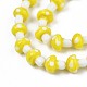 Гриб ручной Lampwork бисер пряди LAMP-R116-27-3
