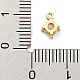 Латунные микро проложить кубического циркония подвески KK-C057-01G-3