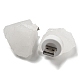 Самородки натуральный кристалл кварца USB ночник G-Q170-02I-3