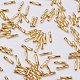 Стеклянные витые бусины SEED-E002-12mm-822#-2