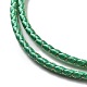 Изготовление плетеных ожерелий из полиэфирного шнура MAK-L043-03G-28-2