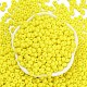 Стеклянные бусины с имитацией нефрита SEED-Z001-A-B17-2